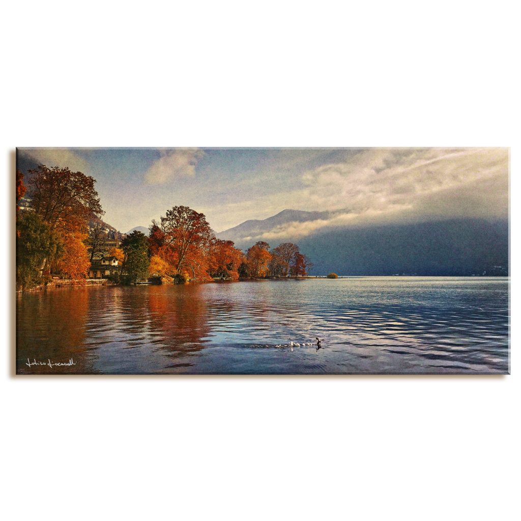 "Autunno sul lago di Lugano"